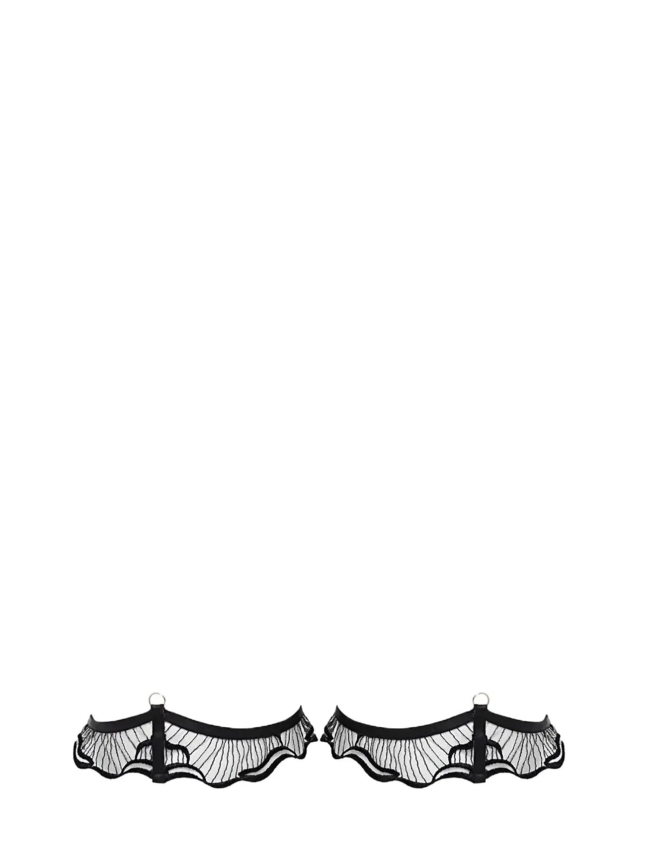 Bluebella Marabel Detachable Thigh Garters, XS/S, Black, Undertøj > Garter Belts, Dame