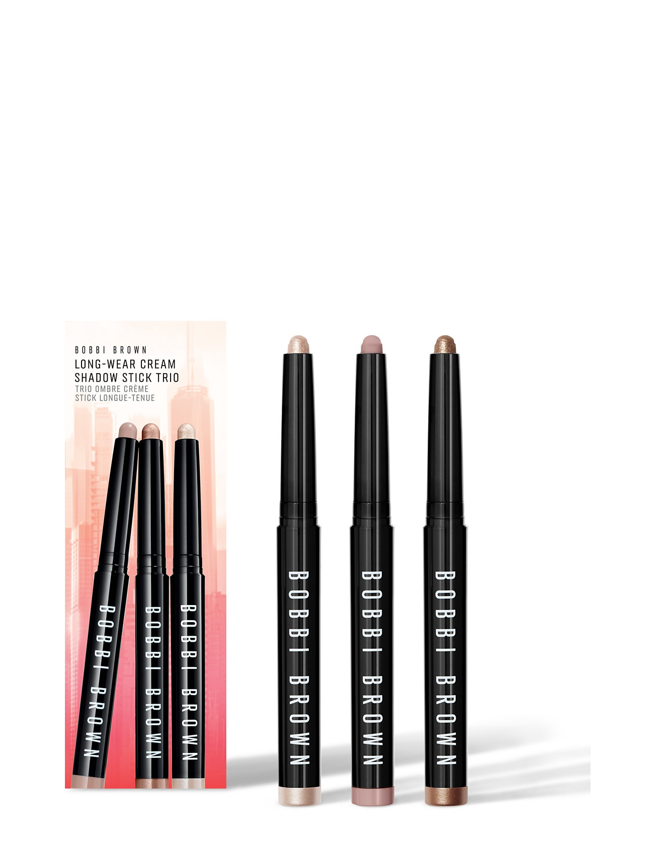 Long-Wear Cream Shadow Stick Trio Beauty Women Makeup Eyes Eyeshadows Eyeshadow - Not Palettes Multi/patterned Bobbi Brown