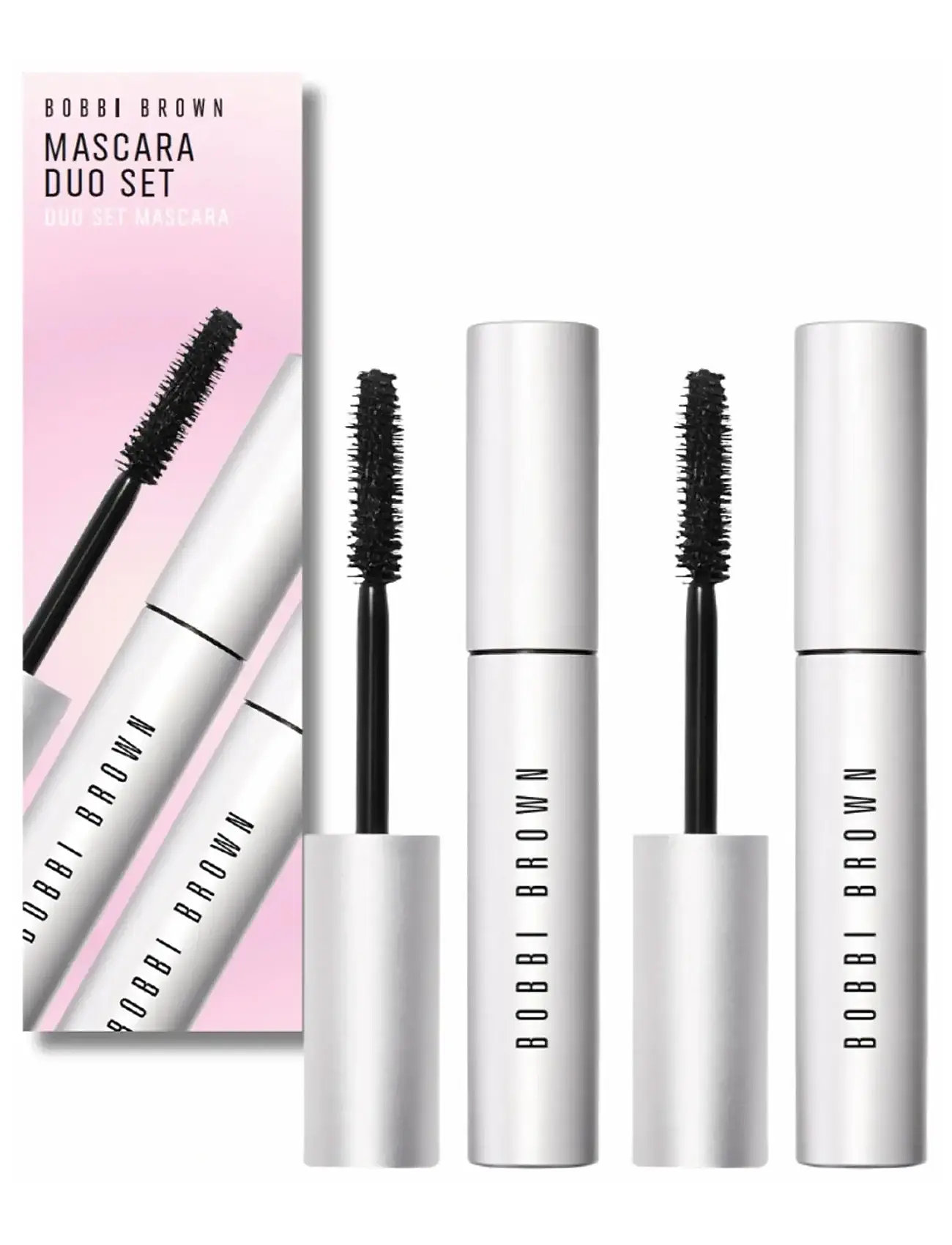 Bobbi Brown Mascara Duo Set, 6 ml, Black, Øjne > Mascara, Dame