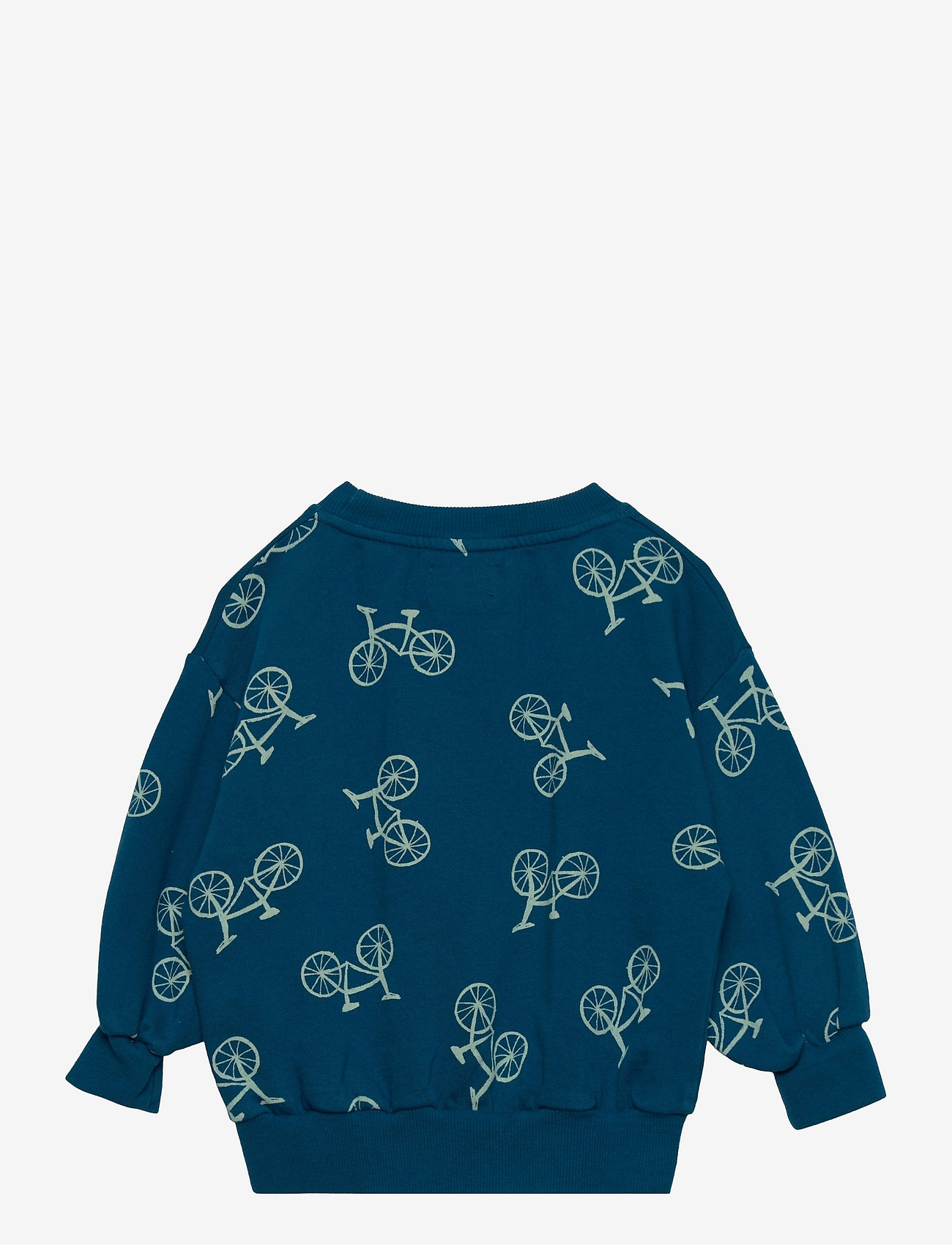 Bobo Choses - Bicycle all over sweatshirt - sweatshirts - prussian blue - 1