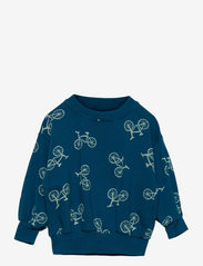 Bicycle all over sweatshirt - PRUSSIAN BLUE