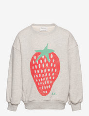Strawberry sweatshirt - HEATHER GREY