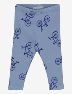 Bicycle all over leggings - leggings - light blue