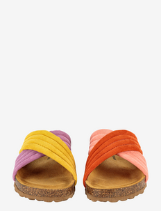Color Block Crossover Sandals - matalat sandaalit - multicolor