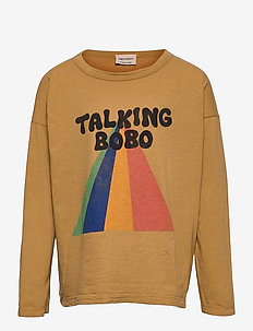 Talking Bobo Rainbow long sleeve T-shirt - pattern long-sleeved t-shirt - apple cinnamon