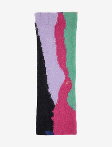 Knitted neck warmer - ocieplacz na szyję - multi coloured