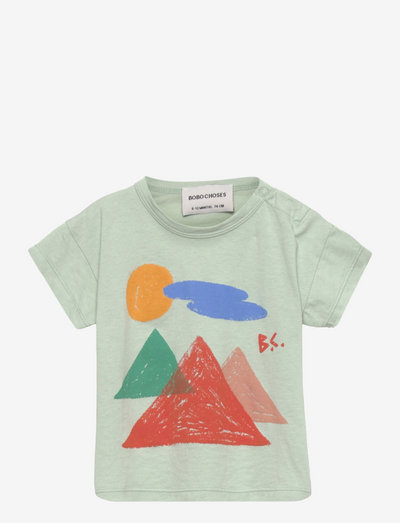 Landscape short sleeve T-shirt - ar īsām piedurknēm - light grey