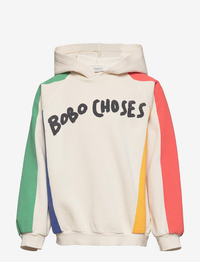 Color Block hoodie - pulls à capuche - offwhite