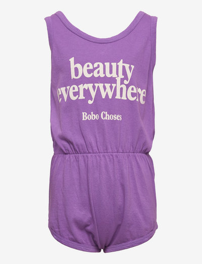 Beauty Everywhere playsuit - jumpsuits - violet