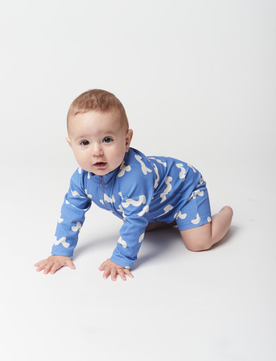 Bobo Choses Waves All Over Swim Playsuit - UV suits - Boozt.com