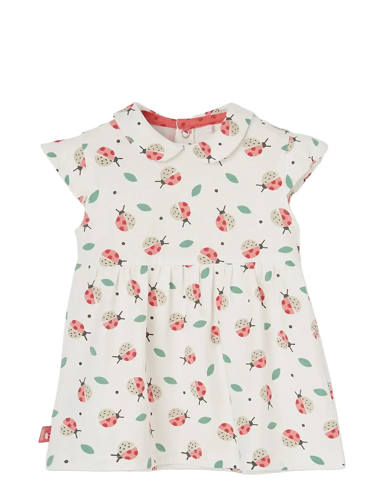 Boboli Knit Dress Printed For Baby -Bci, 92, White, Fritidskjoler > Kortærmede Fritidskjoler, Børn