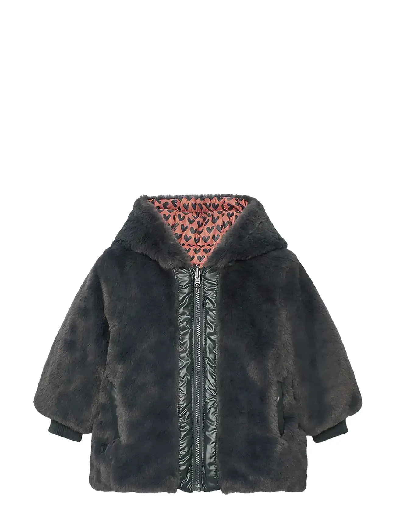 BOBOLI Reversible Parka Rot - 110 - Kinder