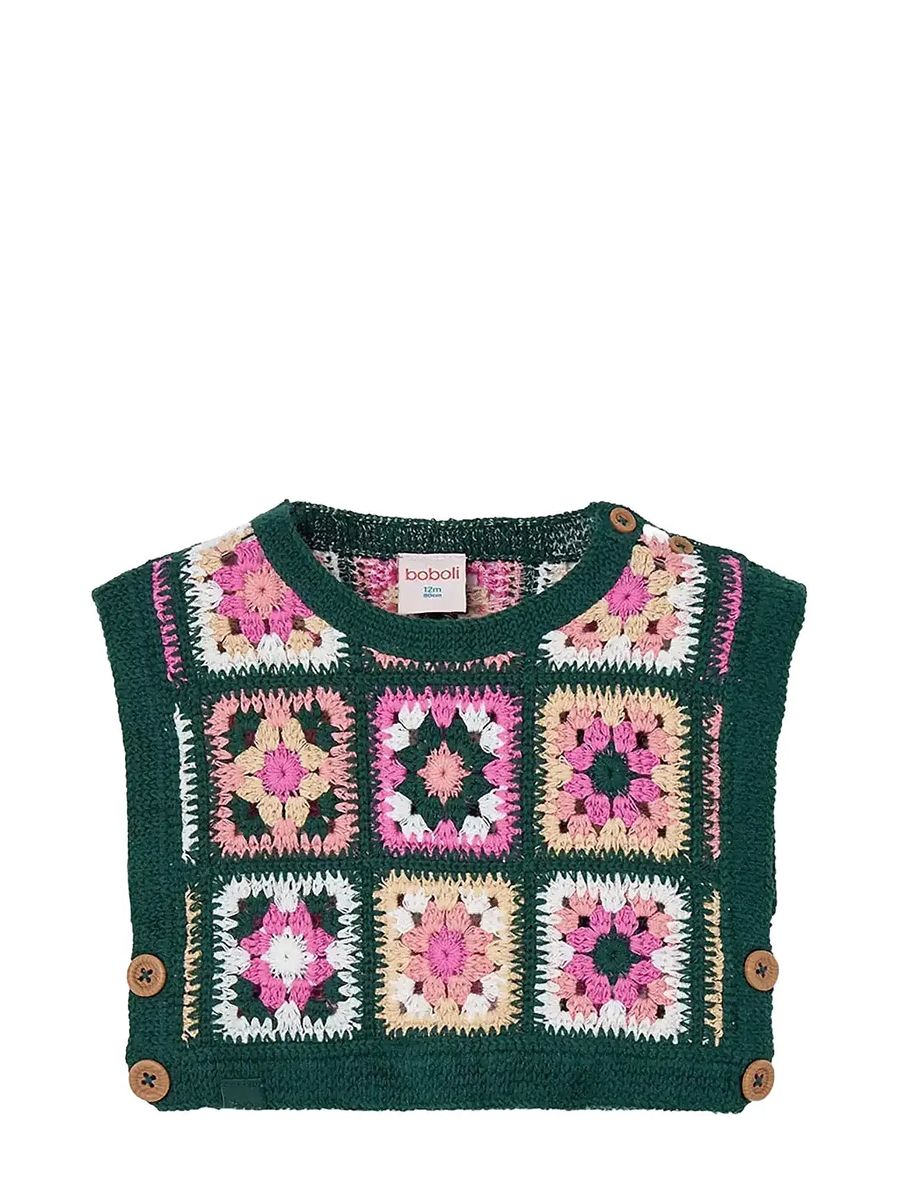 Boboli Knitwear Vest, 92, Multi/patterned, Overdele > Veste, Børn
