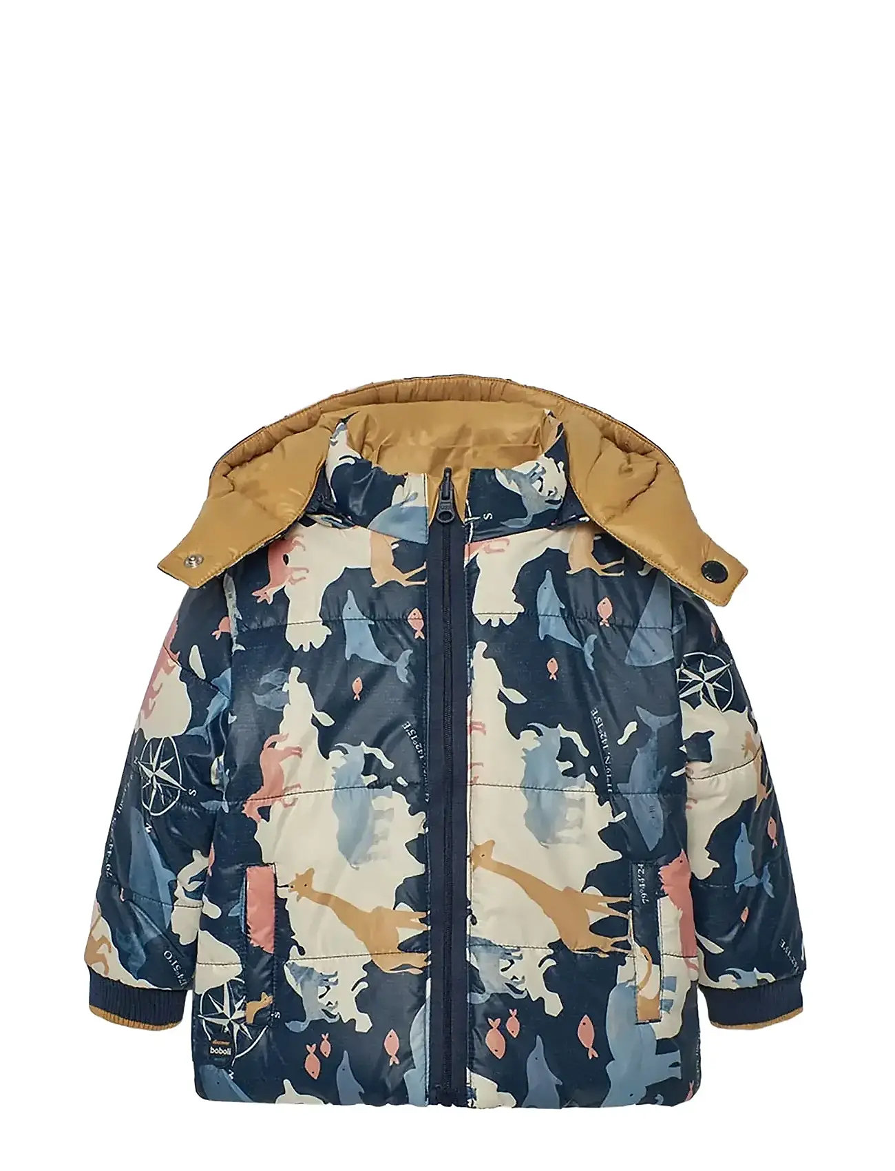 BOBOLI Reversible Parka Patterned - 80 - Kinder