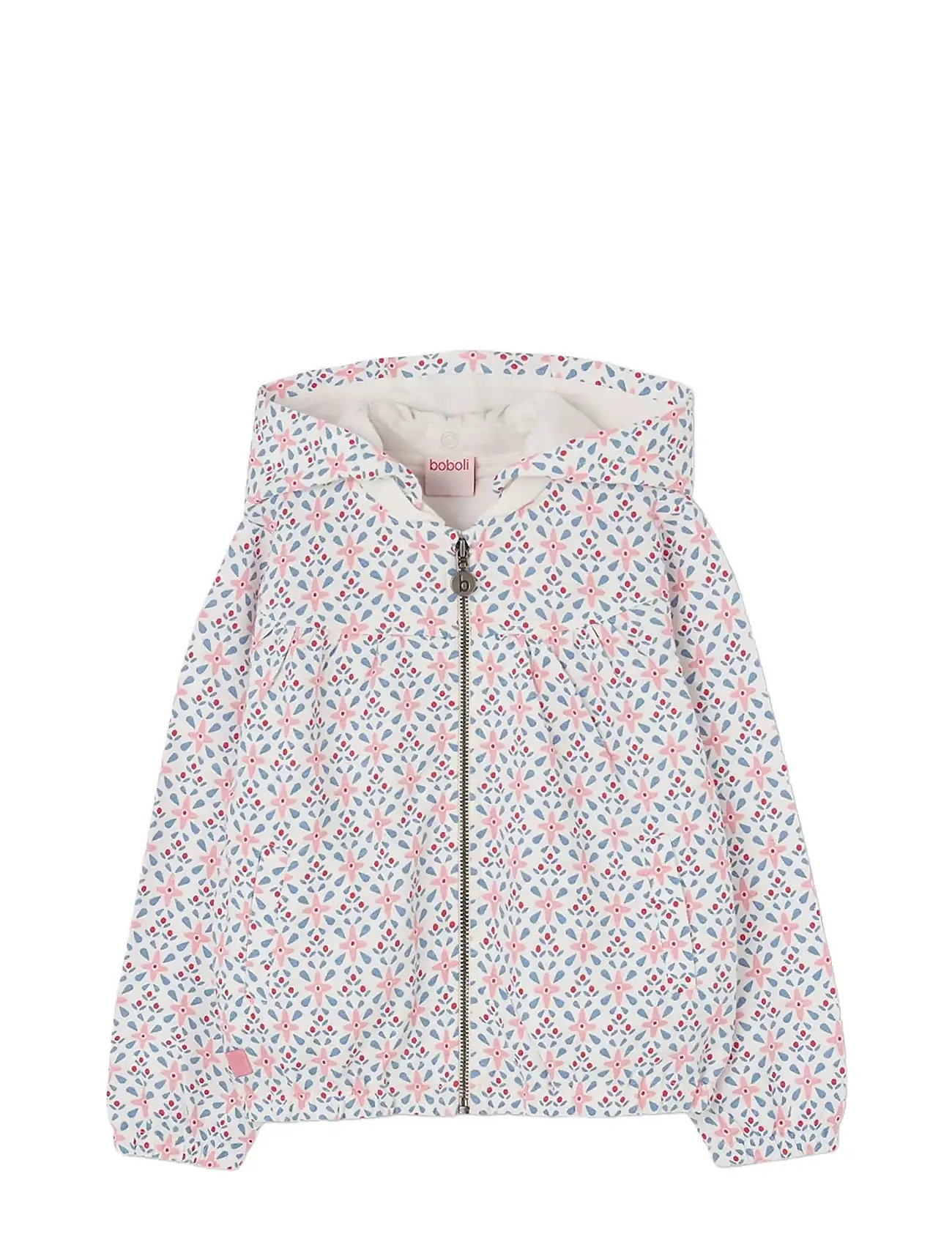 Boboli Fleece Jacket Stars For Girl -Bci, 140, Multi/patterned, Jakker & Frakker > Lette Jakker, Børn