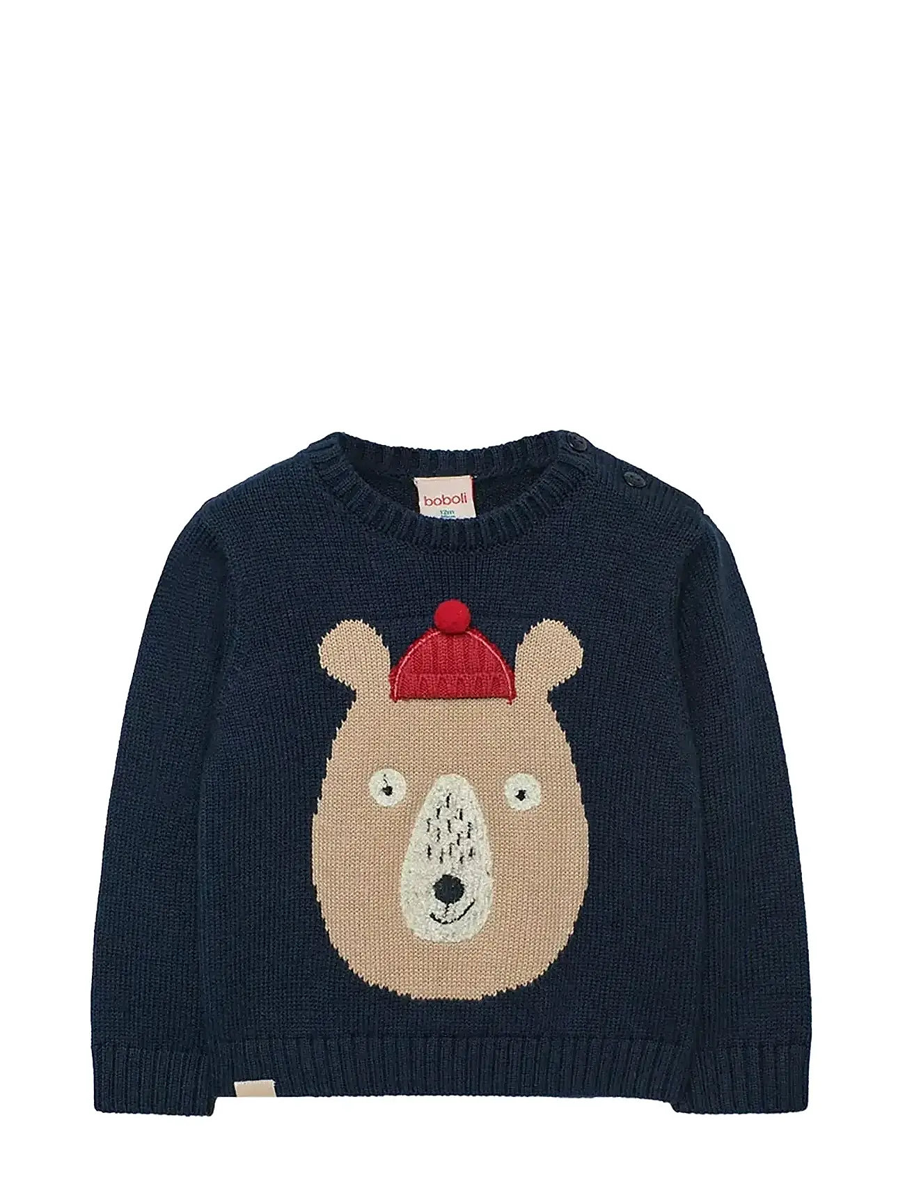 Boboli Knitwear Pullover, 128, Navy, Strik > Pullovere, Børn
