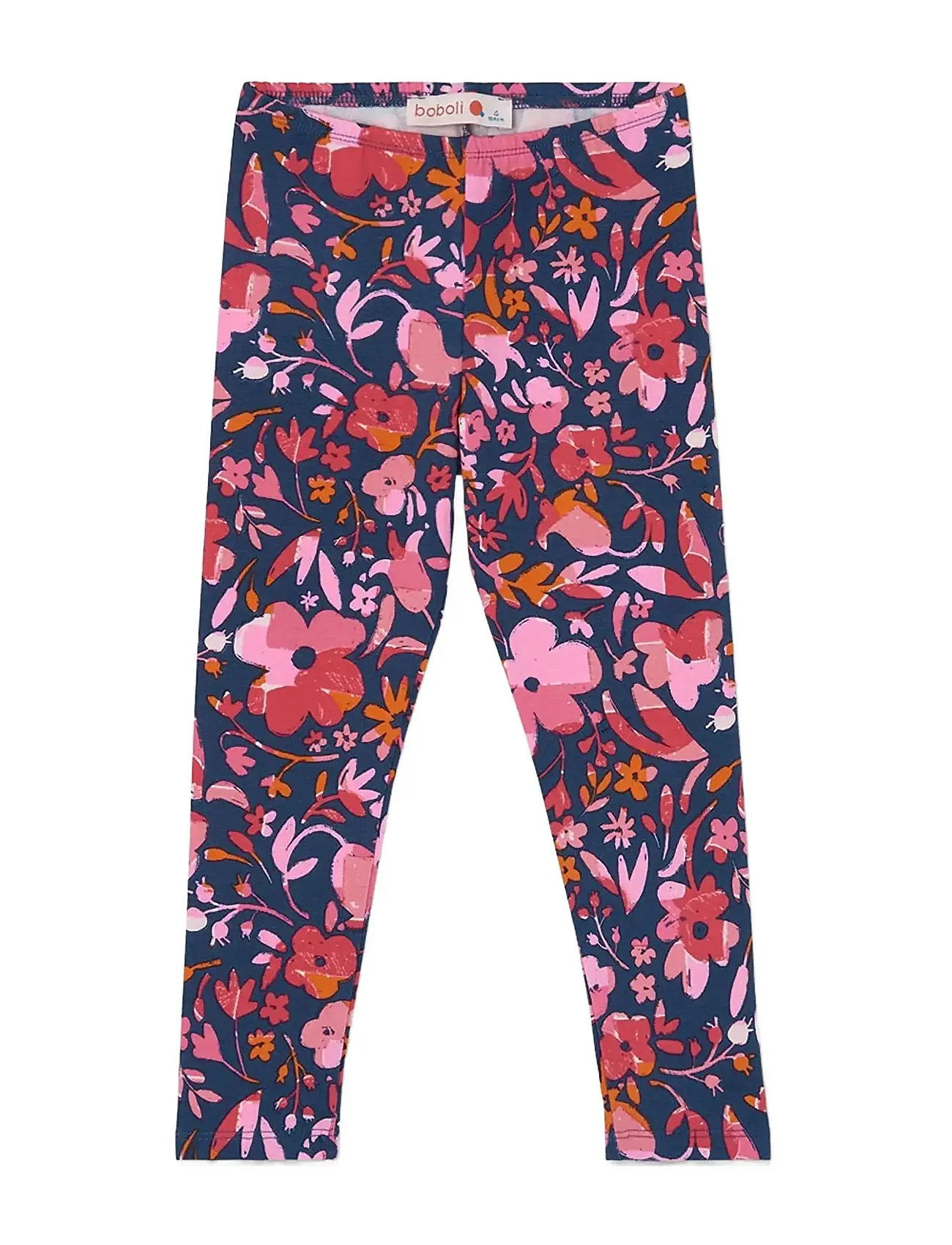 Boboli Stretch Knit Leggings For Girl -Bci, 104, Multi/patterned, Underdele > Leggings, Børn