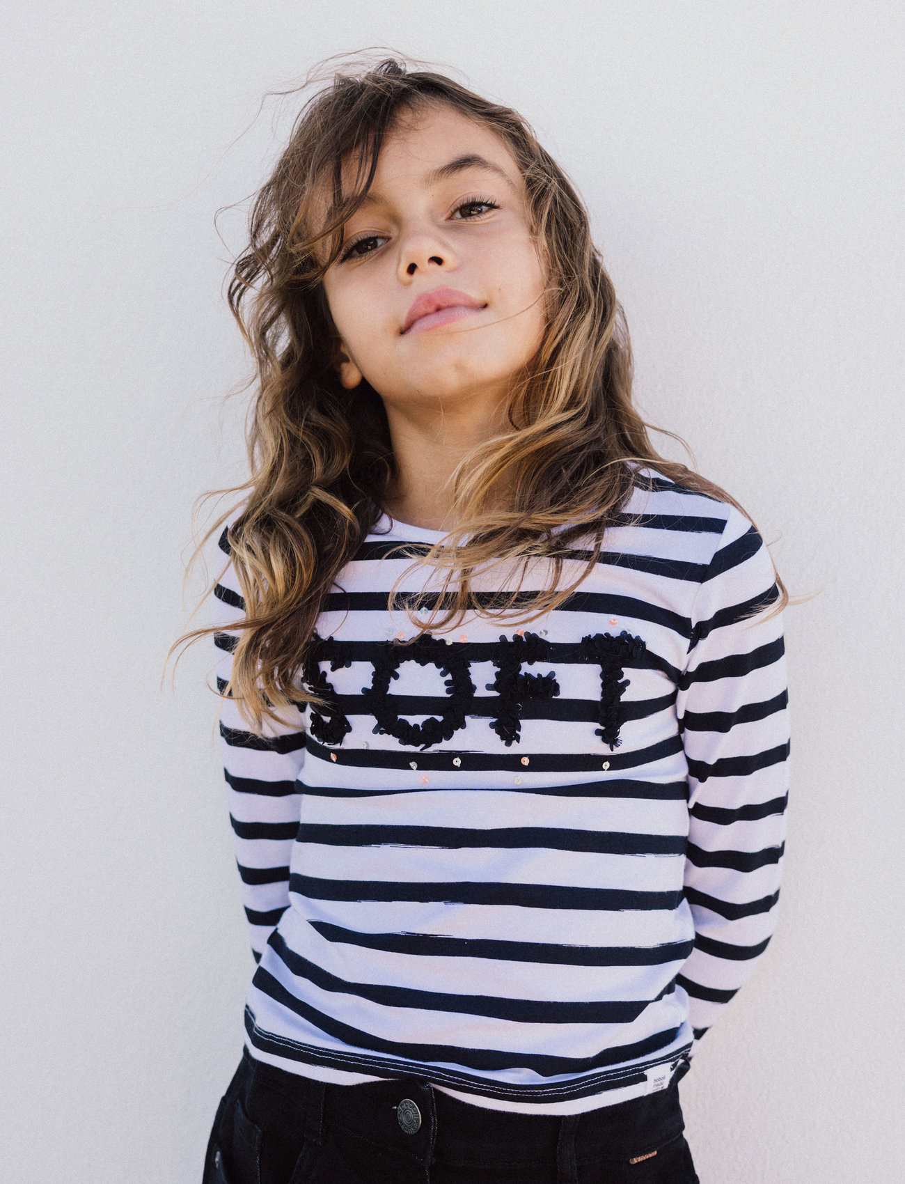 Boboli Knit T-Shirt Striped, 116, Multi/patterned, T-Shirts > Langærmede T-shirts, Børn