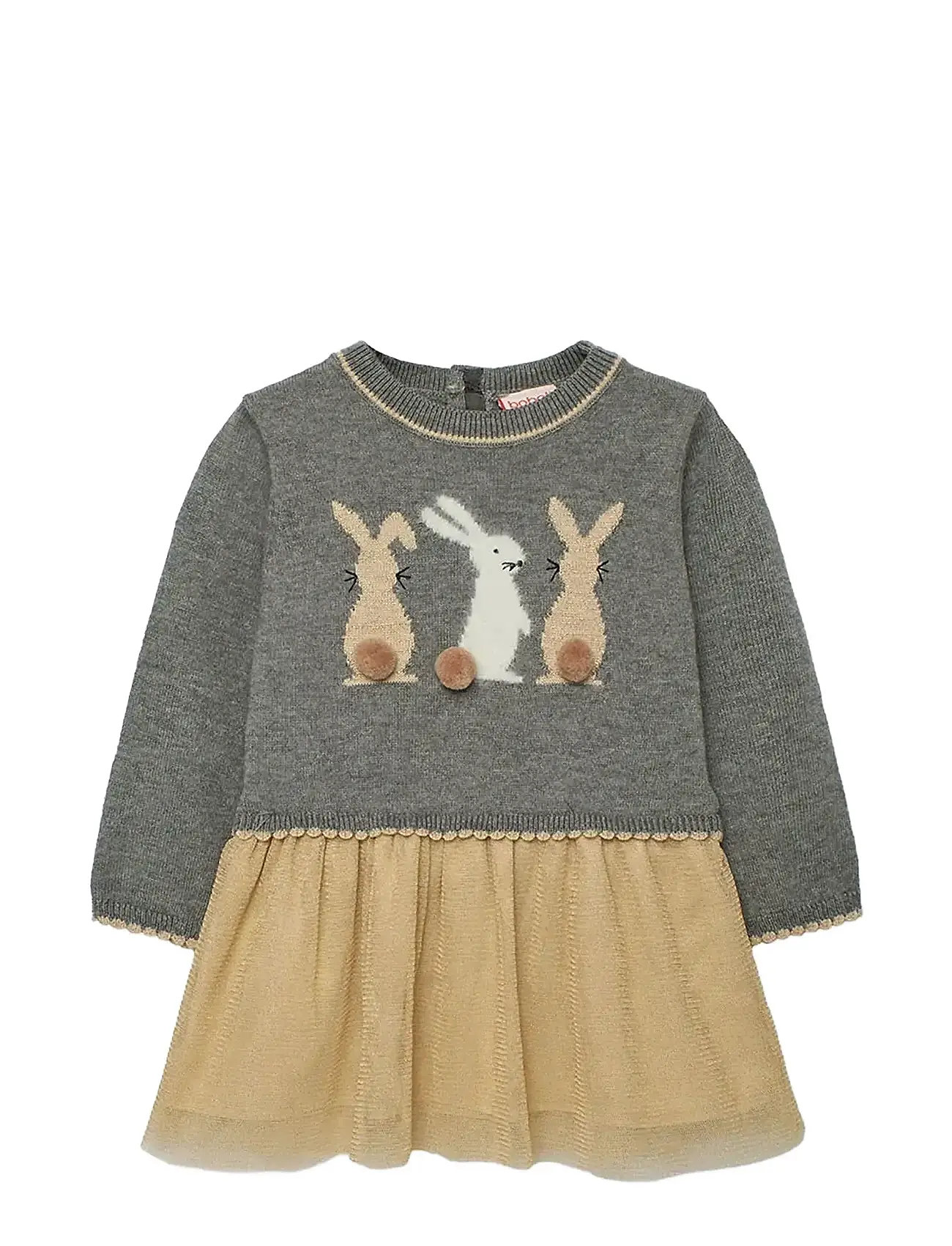 BOBOLI Strickwaren Combined Kleid Patterned - 116 - Kinder