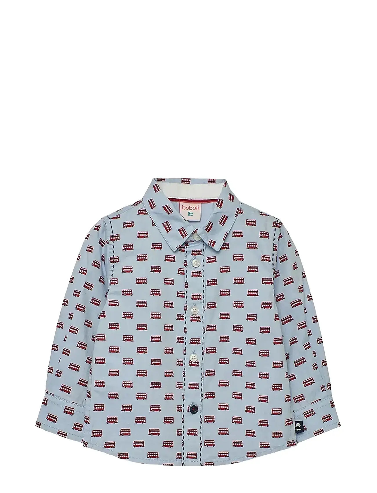 BOBOLI Ox D Long Sleeves Shirt Blau - 110 - Kinder