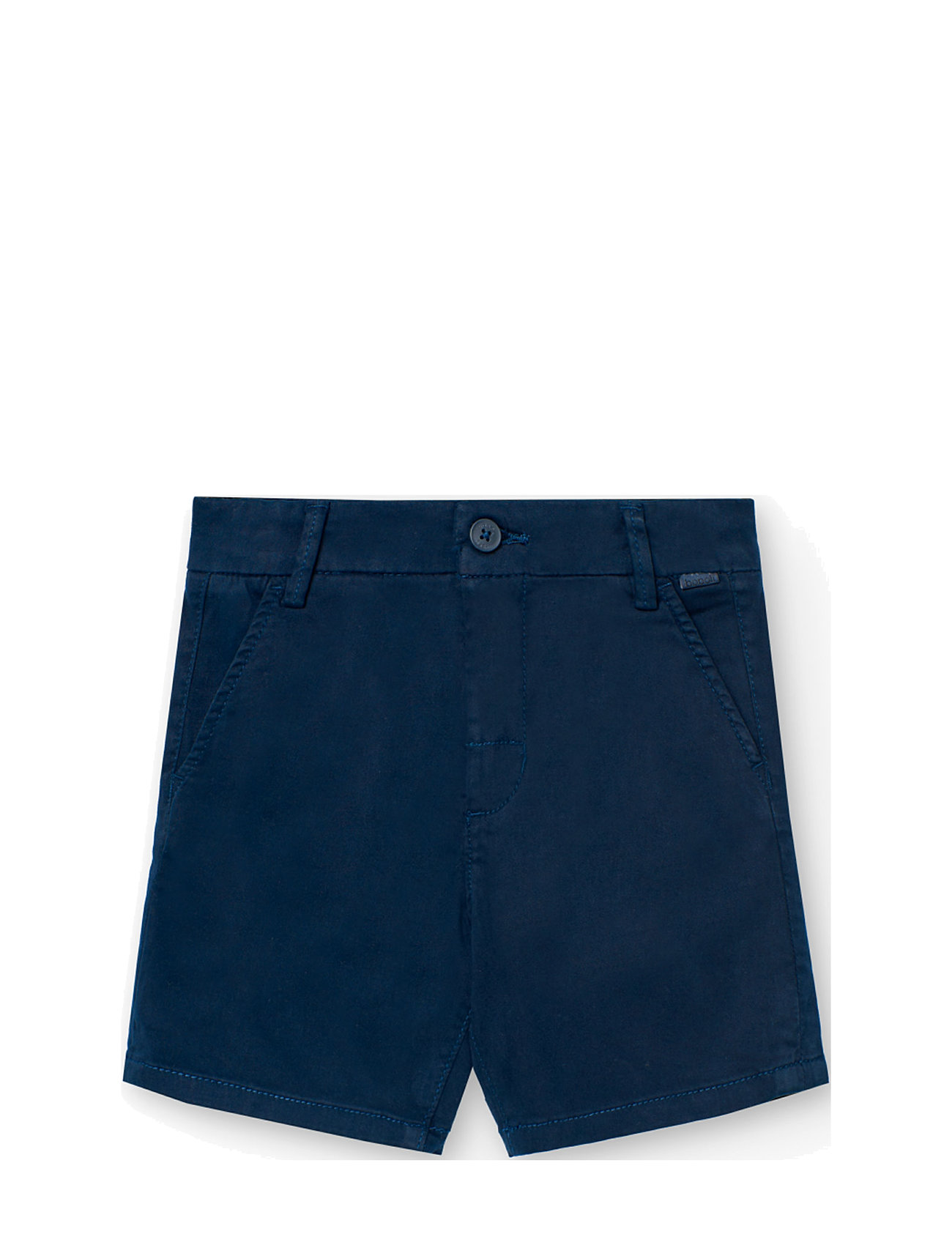 Boboli Satin Bermuda Shorts Marinblå