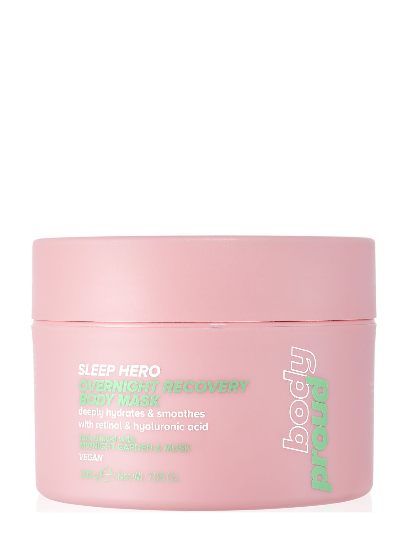 Sleep Hero Overnight Recovery Body Mask Beauty Women Skin Care Body Body Cream Nude Body Proud