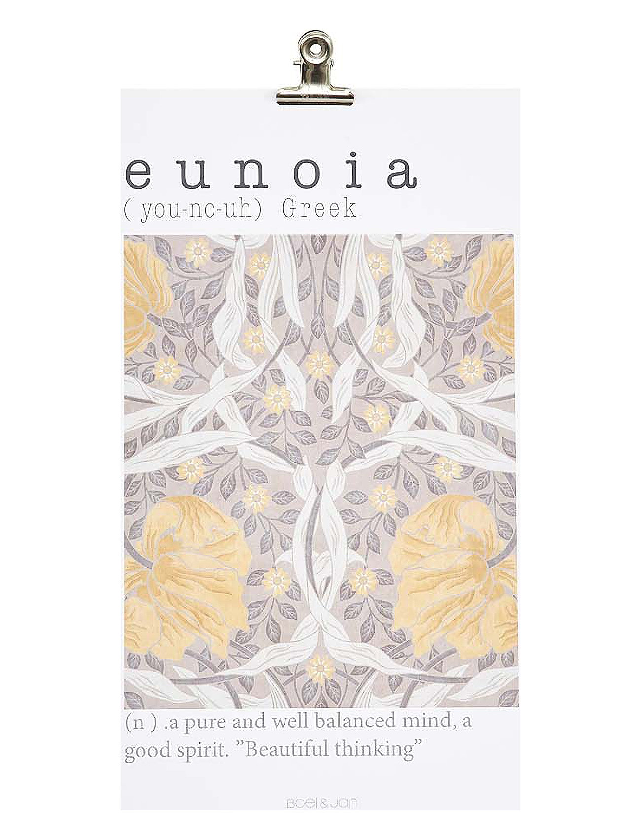 Vallmonia Poster Patterned Boel & Jan