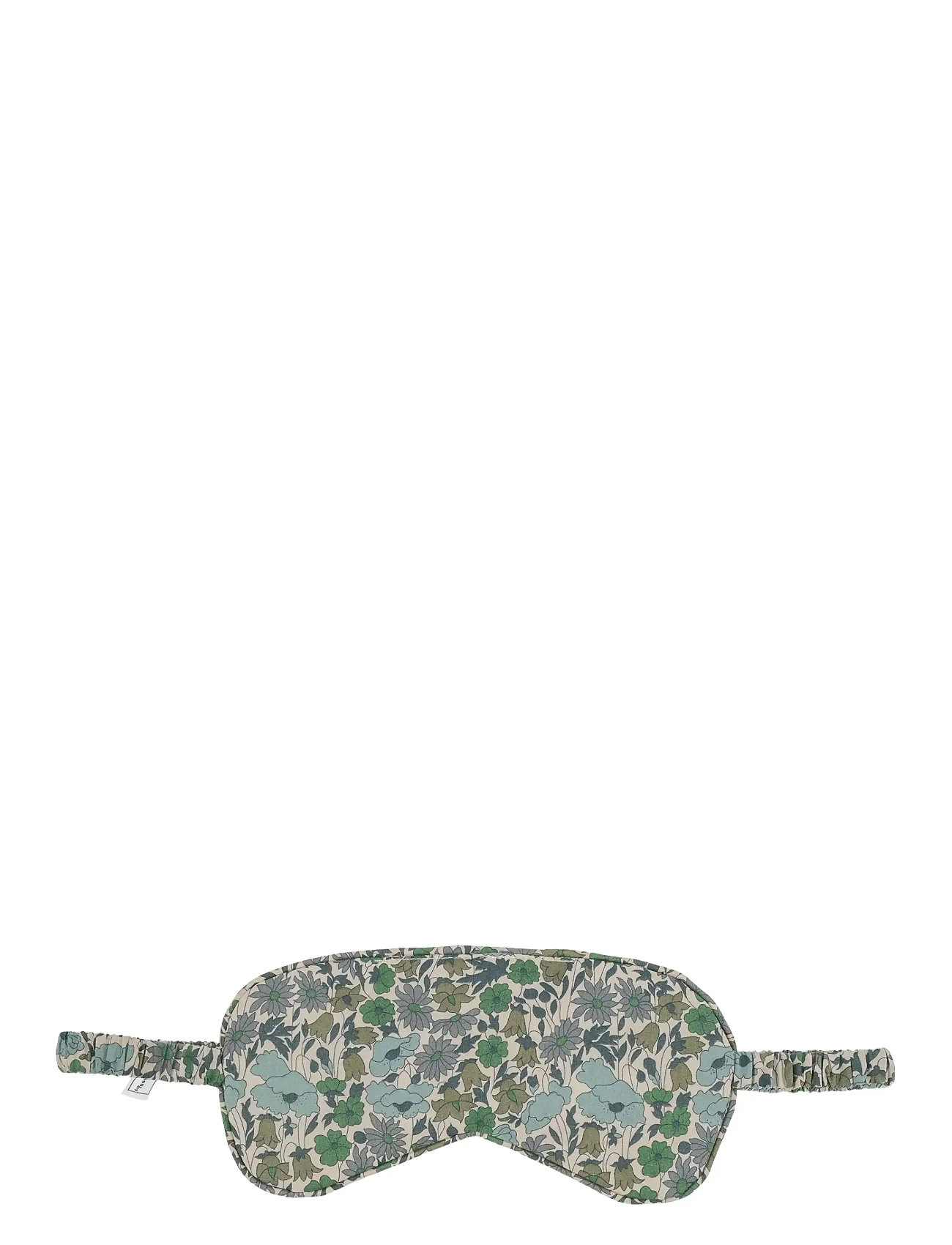 Bon Dep Eye Masks Mw Liberty Poppy And Daisy Teal, One Size, Green, Nat- Og Loungewear > Sovemasker, Dame