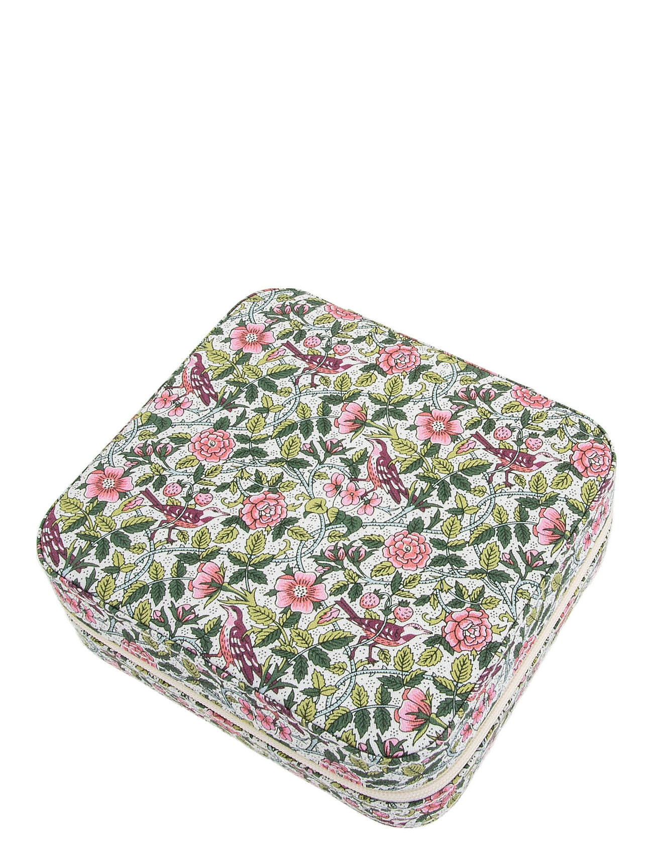 Bon Dep Jewelry Box Made With Liberty Strawberry Tree Green Jewellery