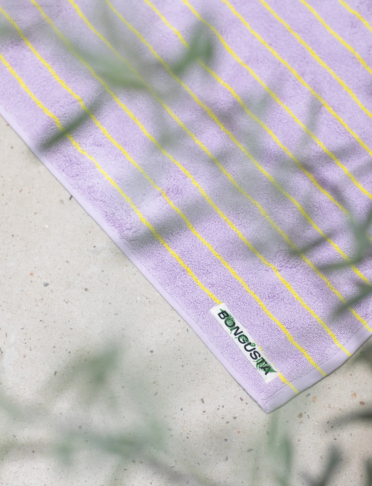 Bongusta Naram Bath Mat, 50X80 cm, Purple, Tæpper > Badetæpper, Unisex