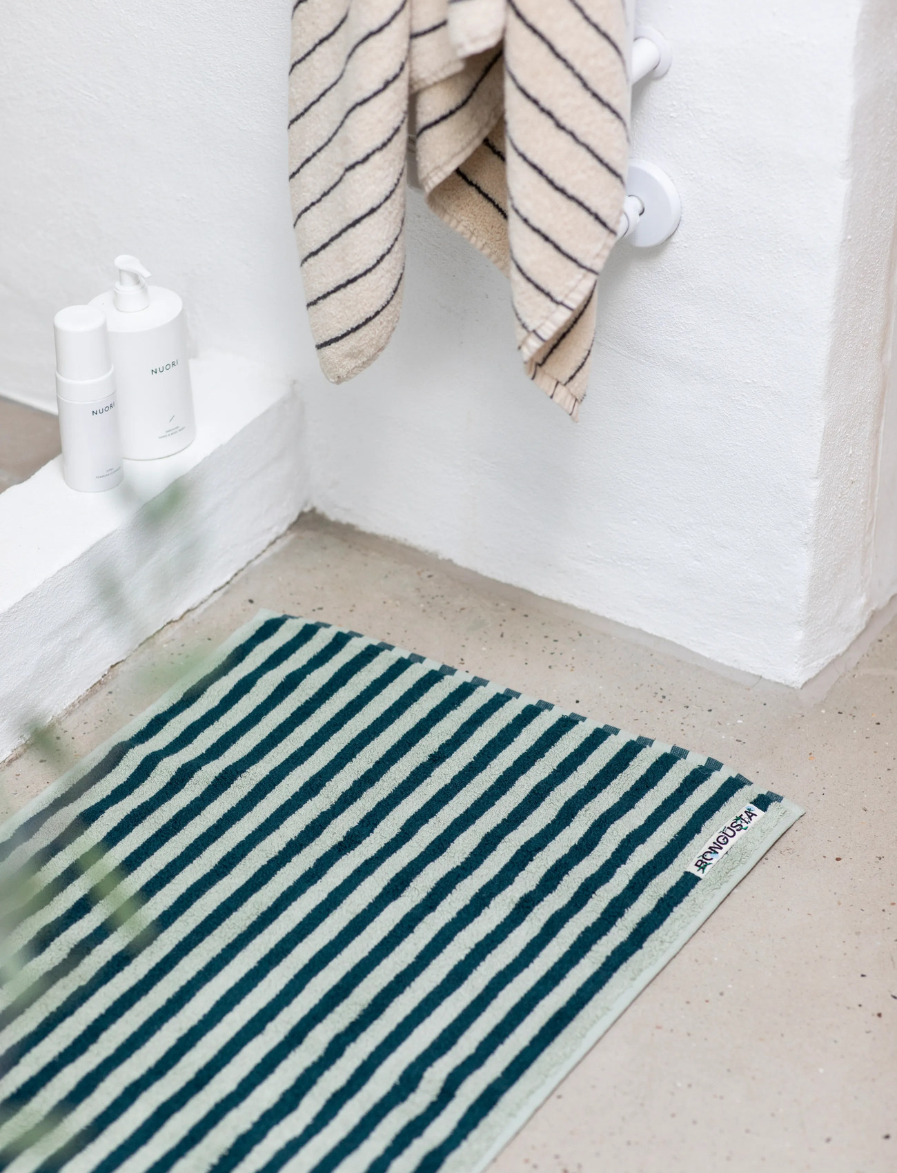 Bongusta Naram Bath Mat, 50X80 cm, Tæpper > Badetæpper, Unisex