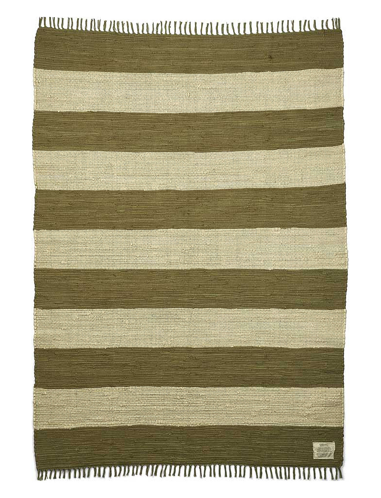 BONGUSTA Chindi Rug Grün - 140X200CM - Unisex