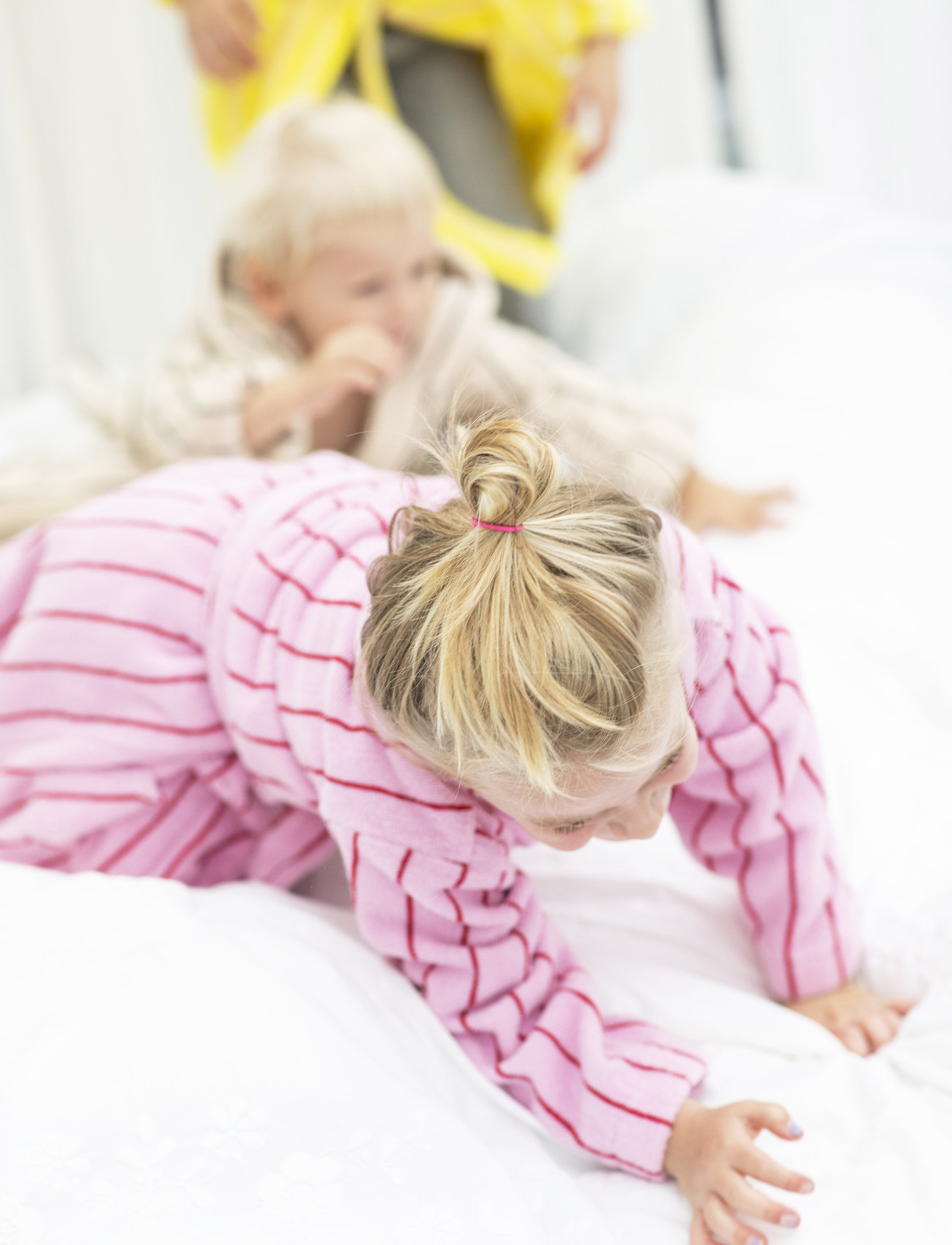 Bongusta Naram Kids Bathrobe, 92-104 cm, Pink, Nat- & Undertøj > Badekåber, Børn