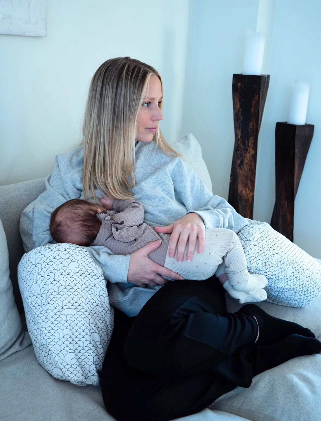 Boob Boob Mamarest Nursing Pillow, One Size, White, Ammeprodukter > Ammepuder, Børn