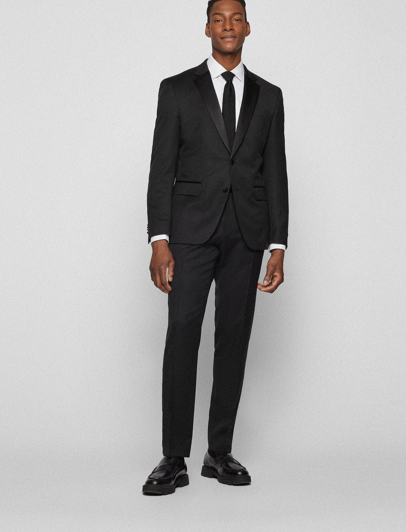 BOSS H-Huge-Tux-N-B1, 26, Black, Blazere > Enkeltradede Blazere, Herre