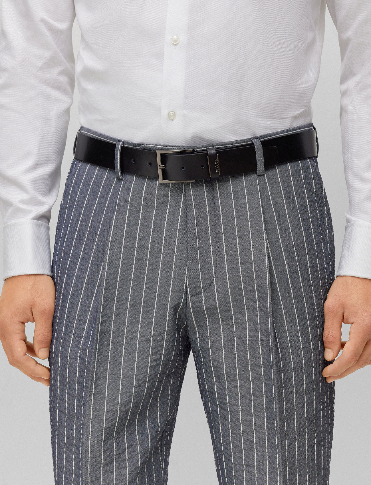BOSS Cole-Ant_Sz35, 95, Black, Bælter > Klassiske Bælter, Herre