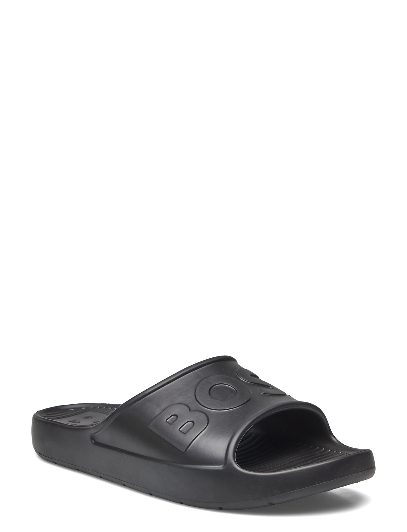 Darian_Slid_Lg_N Shoes Summer Shoes Sandals Pool Sliders Black BOSS