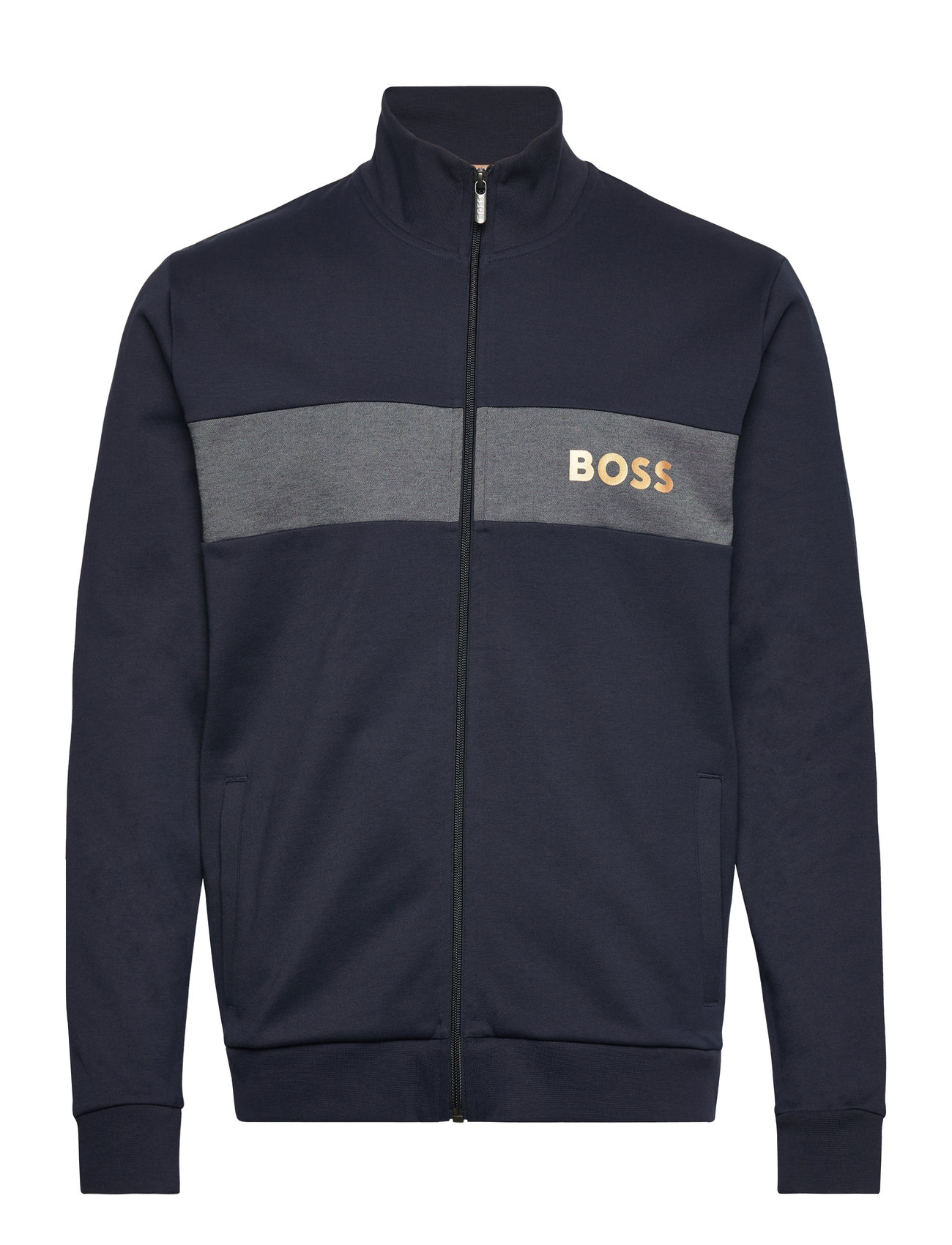 BOSS Tracksuit Jacket (Dark Blue/Blå) - 949 kr | Boozt.com