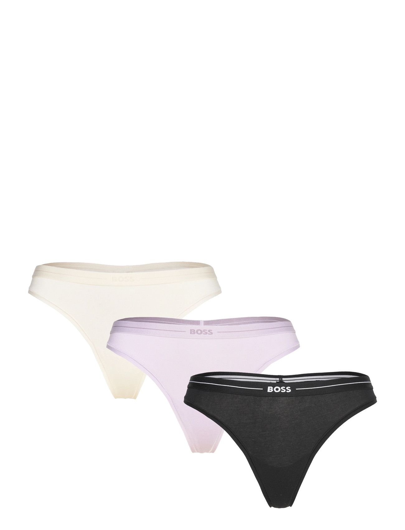 BOSS 3P Thong, XXL, Purple, Trusser > G-Streng, Dame