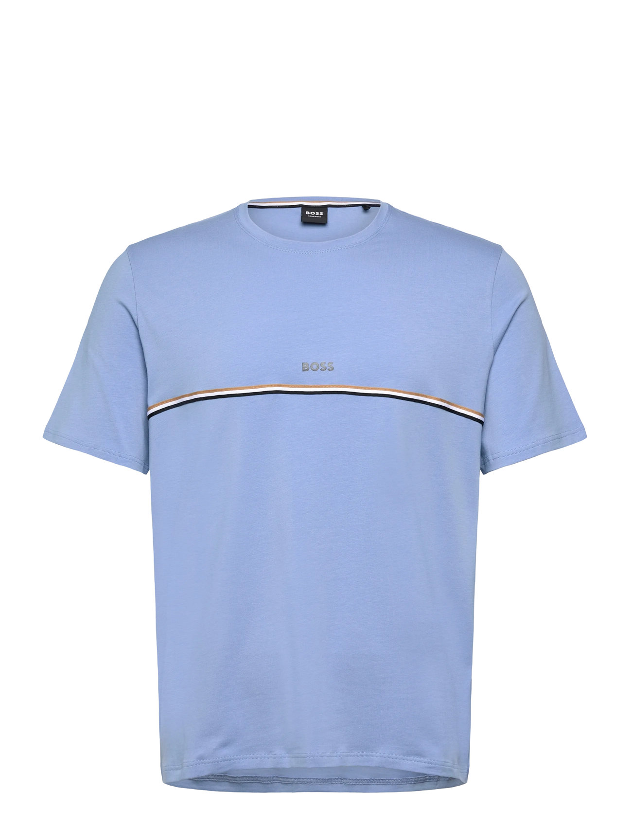 BOSS Unique T-Shirt, M, Blue, T-Shirts > Kortærmede, Herre