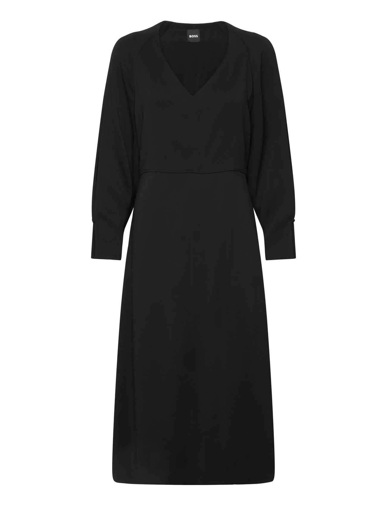 BOSS Diesha1, 42, Black, Kjoler > Knælange Og Midi, Dame