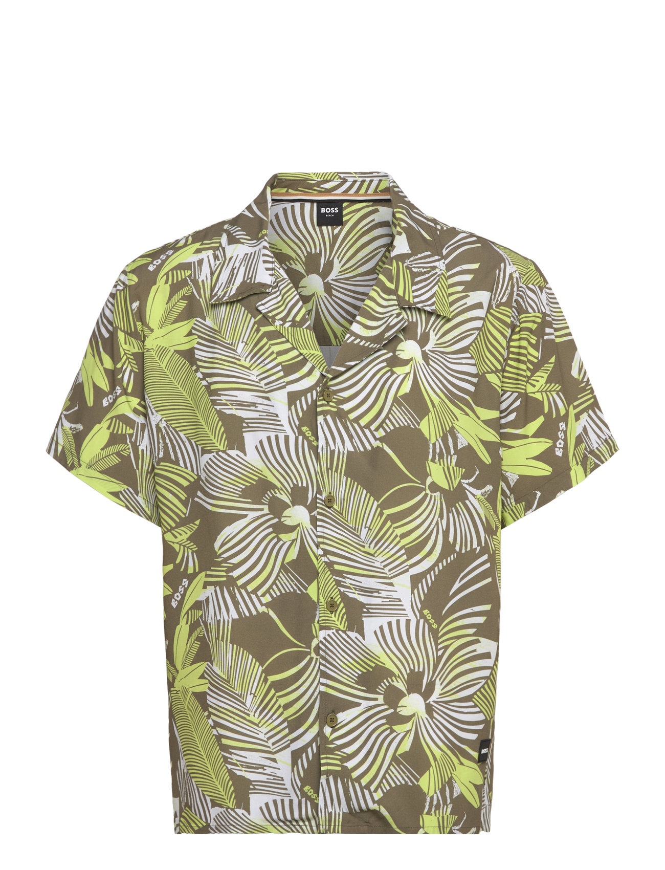 BOSS Beach Shirt Khaki - XL - Herren