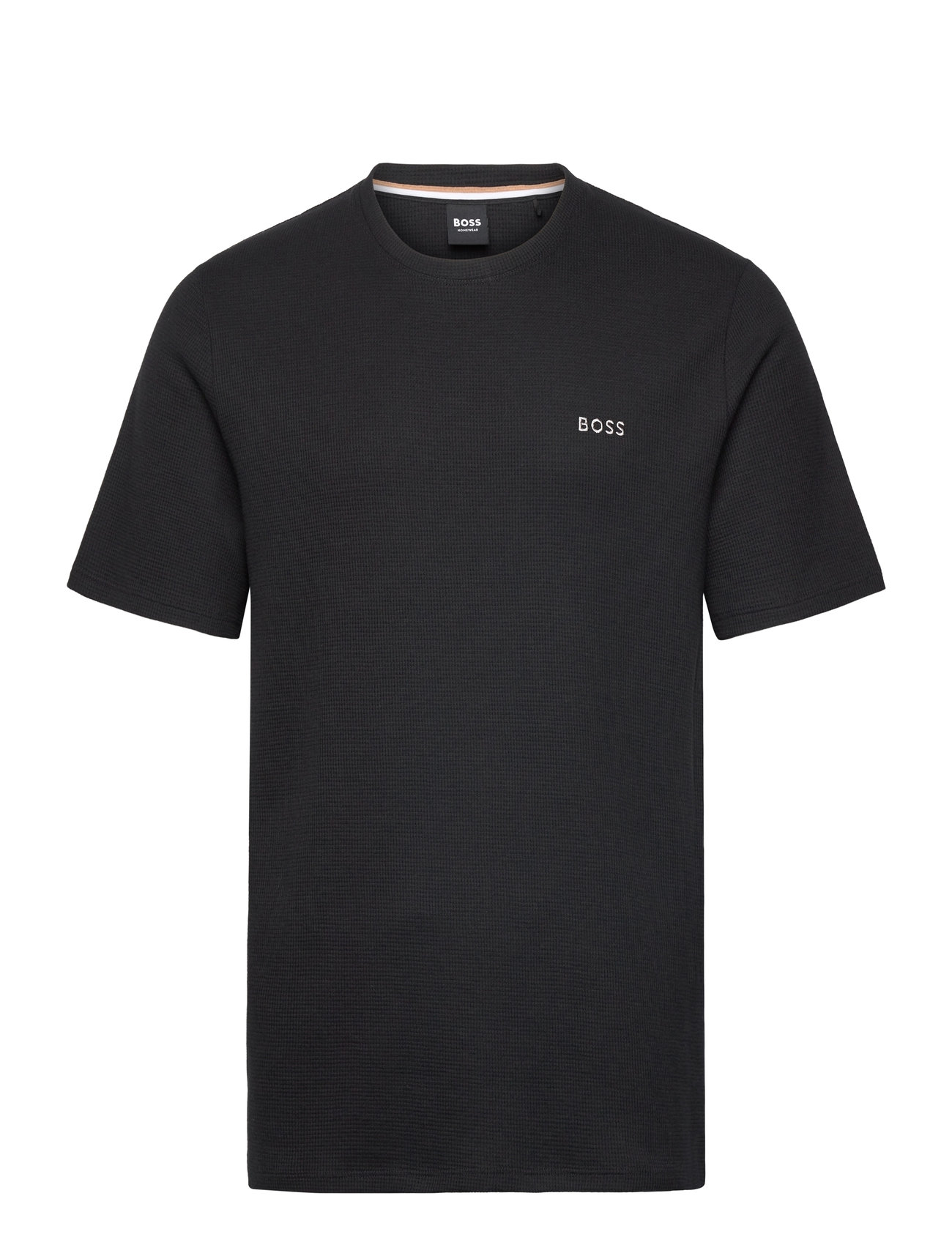 BOSS Waffle T-Shirt Svart