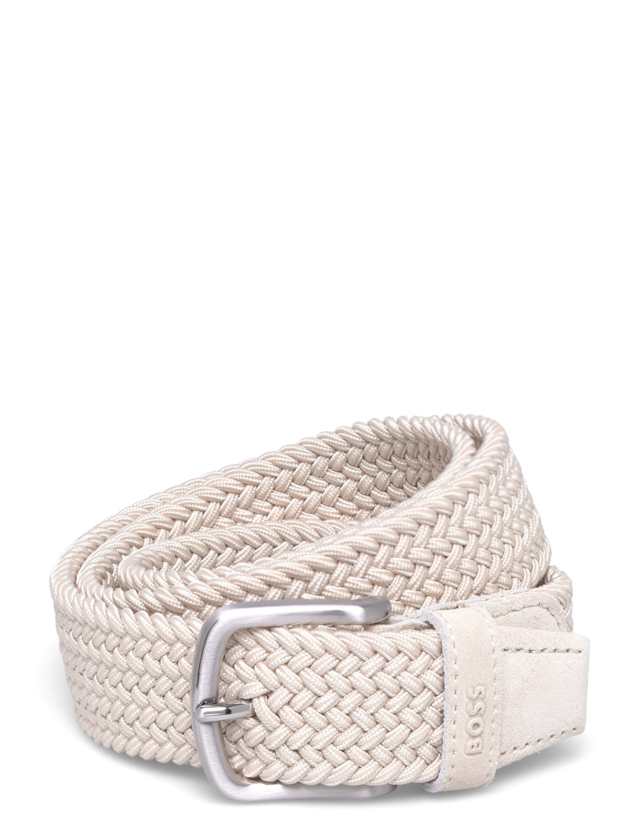 BOSS Sash-Wne-Sd_Sz35, 110, Cream, Bælter > Flettet Bælte, Herre