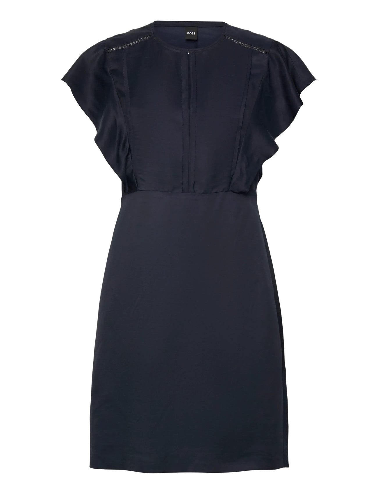 BOSS Deliniara, 42, Navy, Dresses - Knee-length & Midi, Dame
