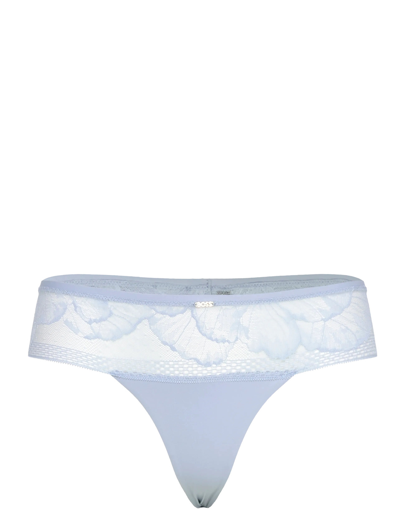 BOSS Thong_ Peony Lace, M, Blue, Trusser > G-Streng, Dame