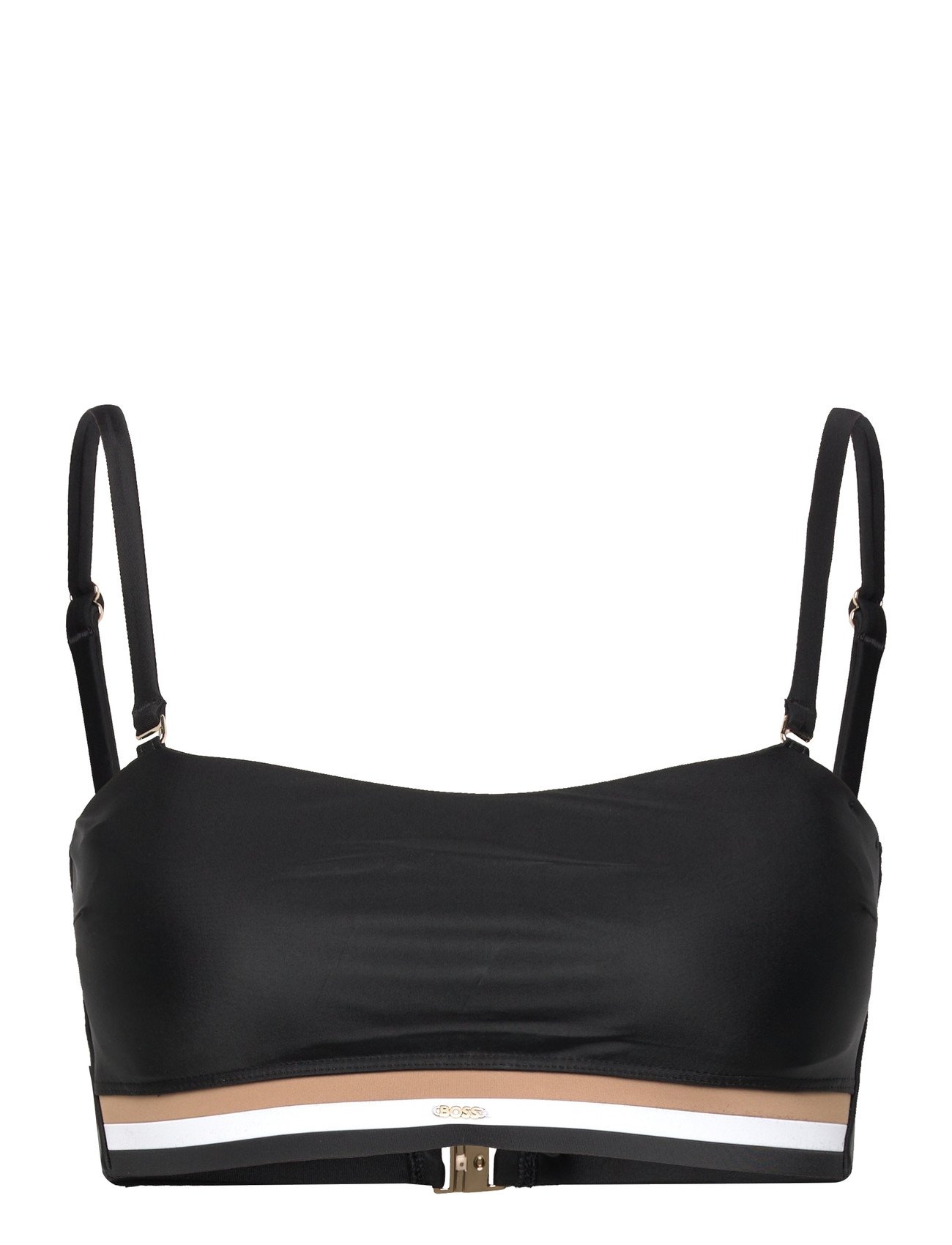 BOSS Iconic Bandeau, XS, Black, Bikinitoppe > Bandeau-Bikinitoppe, Dame