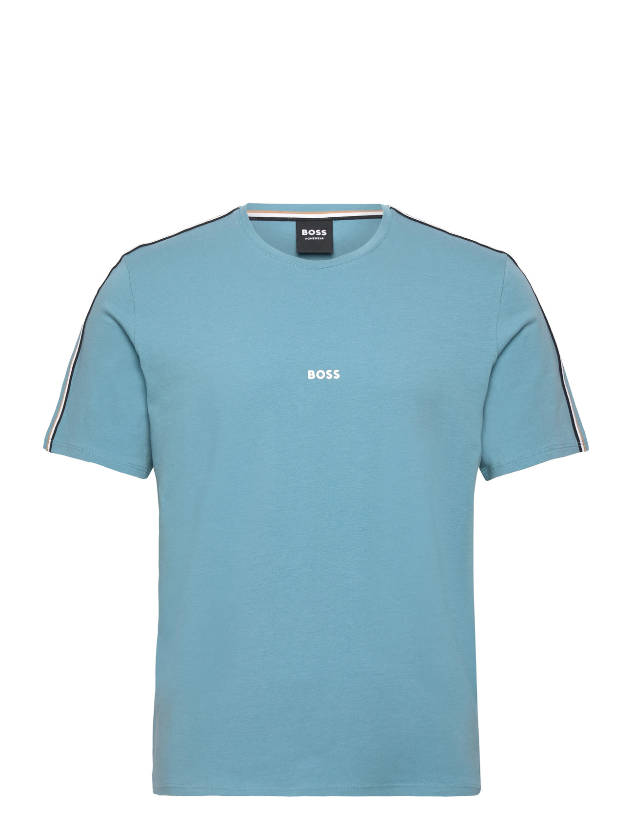 BOSS Unique T-Shirt, S, Blue, T-Shirts > Kortærmede, Herre