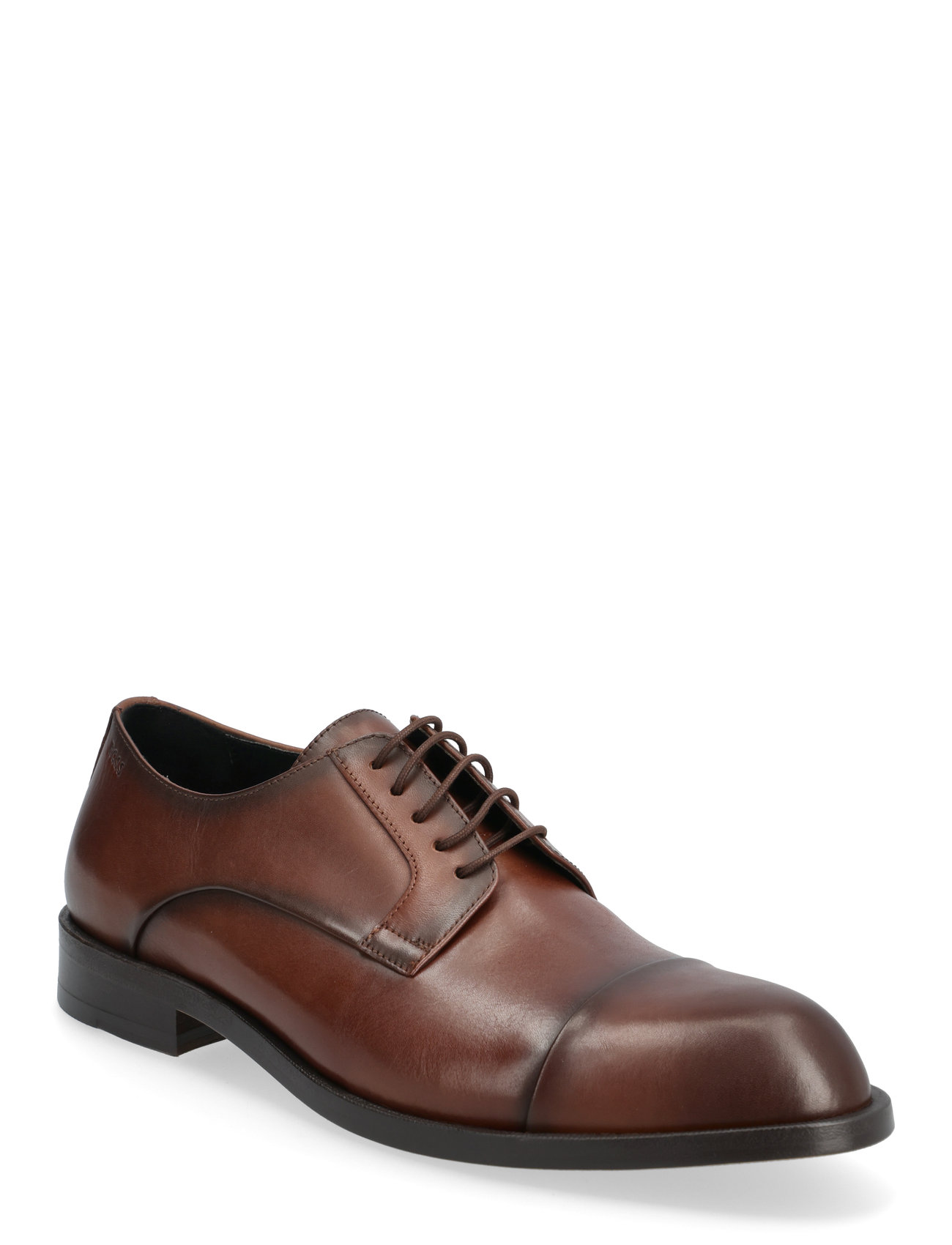 Tayil-L_Derb_Tcbufl Shoes Business Derby Shoes Brown BOSS