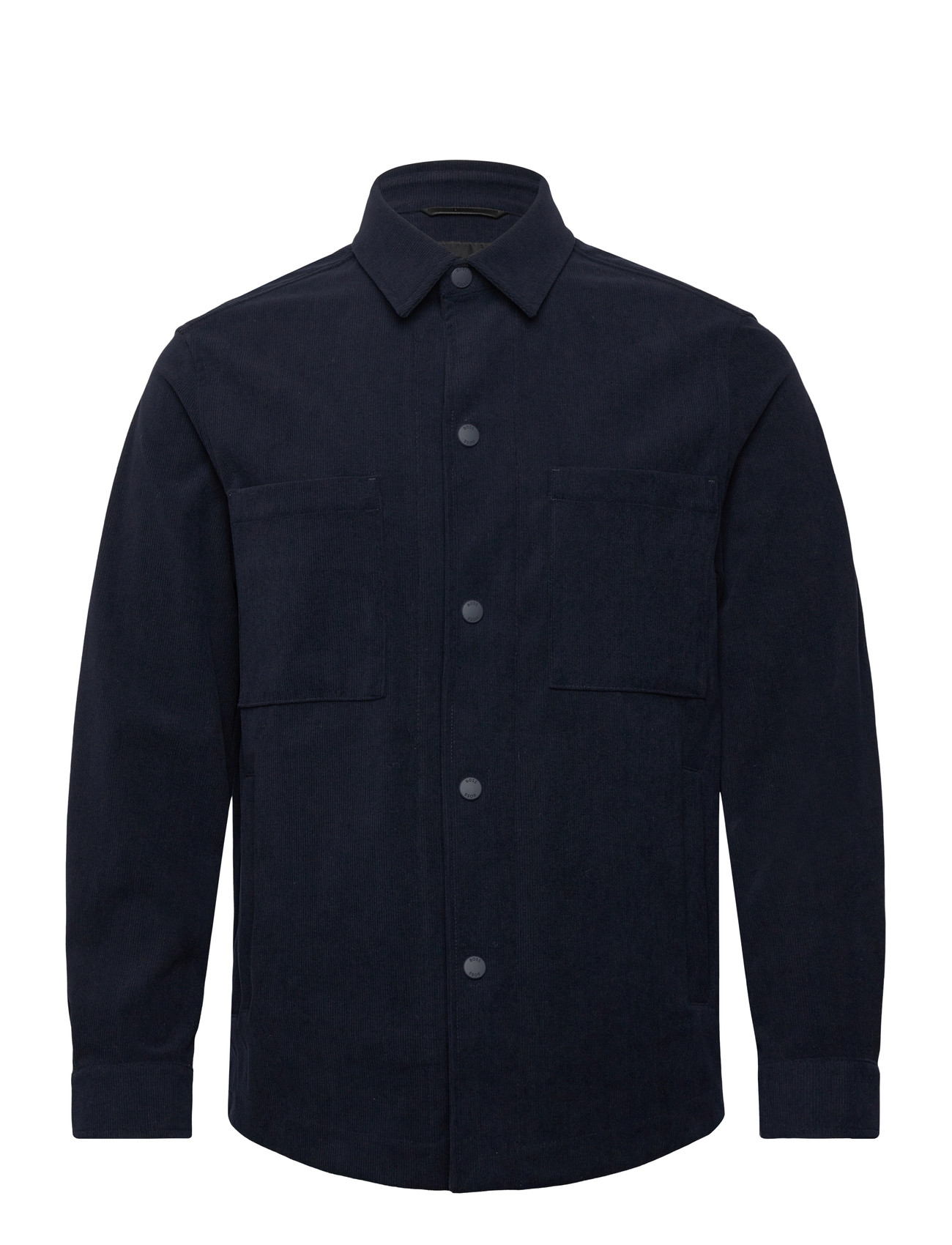 BOSS P-Carper-Os-Wg-254F, 46, Navy, Shirts > Corduroy Shirts, Herre